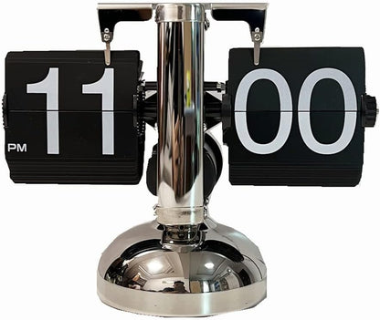 Ostin Retro Flip Desk Clock – Modern Digital Flip Clock for Desk & Wall (Battery Operated)