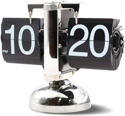 Ostin Retro Flip Desk Clock – Modern Digital Flip Clock for Desk & Wall (Battery Operated)