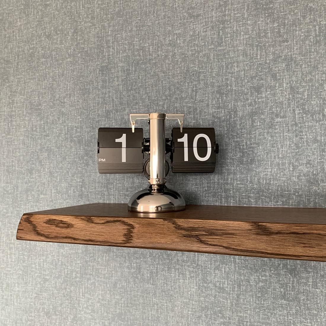 Ostin Retro Flip Desk Clock – Modern Digital Flip Clock for Desk & Wall (Battery Operated)